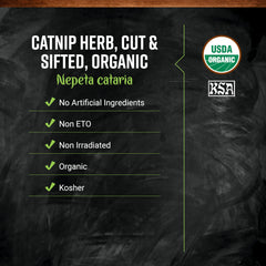 Mélange thé à base d’herbe à chat Frontier Co-op utilisé en infusion