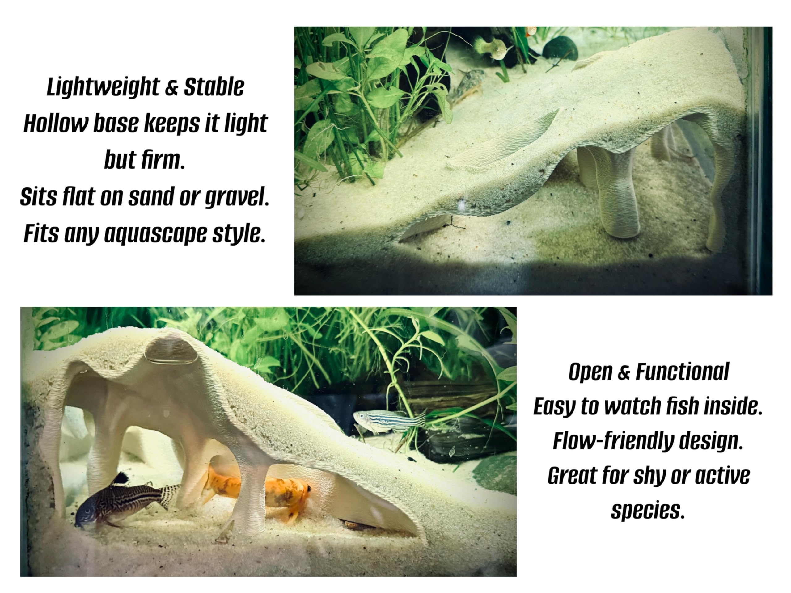 FROSTO cachette racine mangrove 3D PLA – sécurité et durabilité pour habitats variés.
