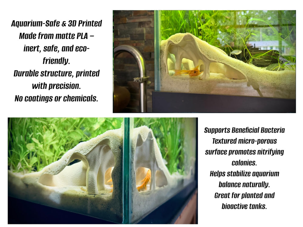 FROSTO cachette racine mangrove refuge terrarium améliore l’esthétique naturelle.