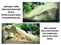FROSTO cachette racine mangrove structure naturelle pour reptiles et amphibiens.