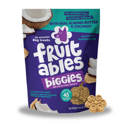 Friandises Fruitables Biggies amandes coco pour chiens