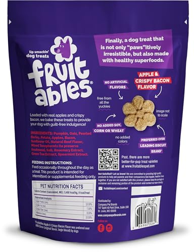 Fruitables delices citrouille-bacon-pomme, récompense quotidienne simple et agréable.