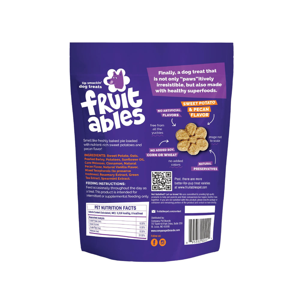 Emballage pratique Fruitables 7 oz, format idéal pour les sessions d'entraînement.