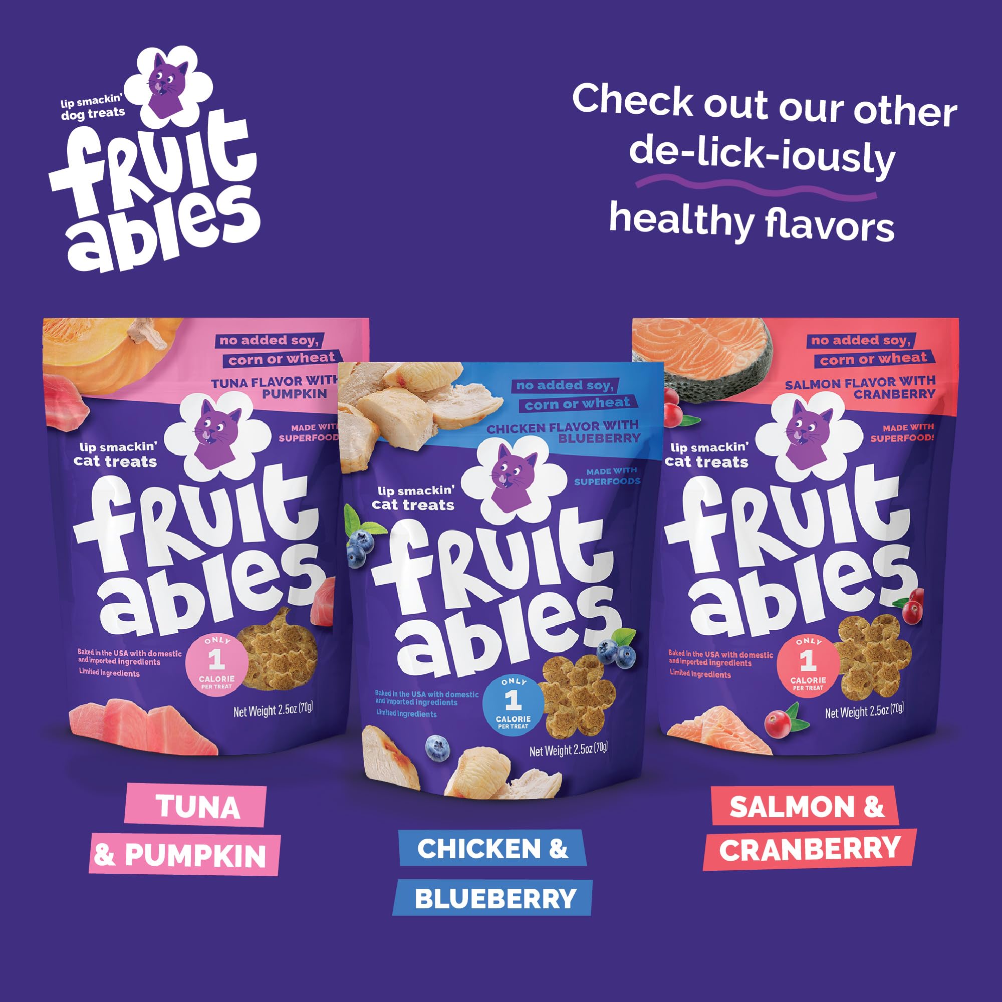 Friandises Fruitables fabriquées aux États-Unis avec traçabilité et qualité