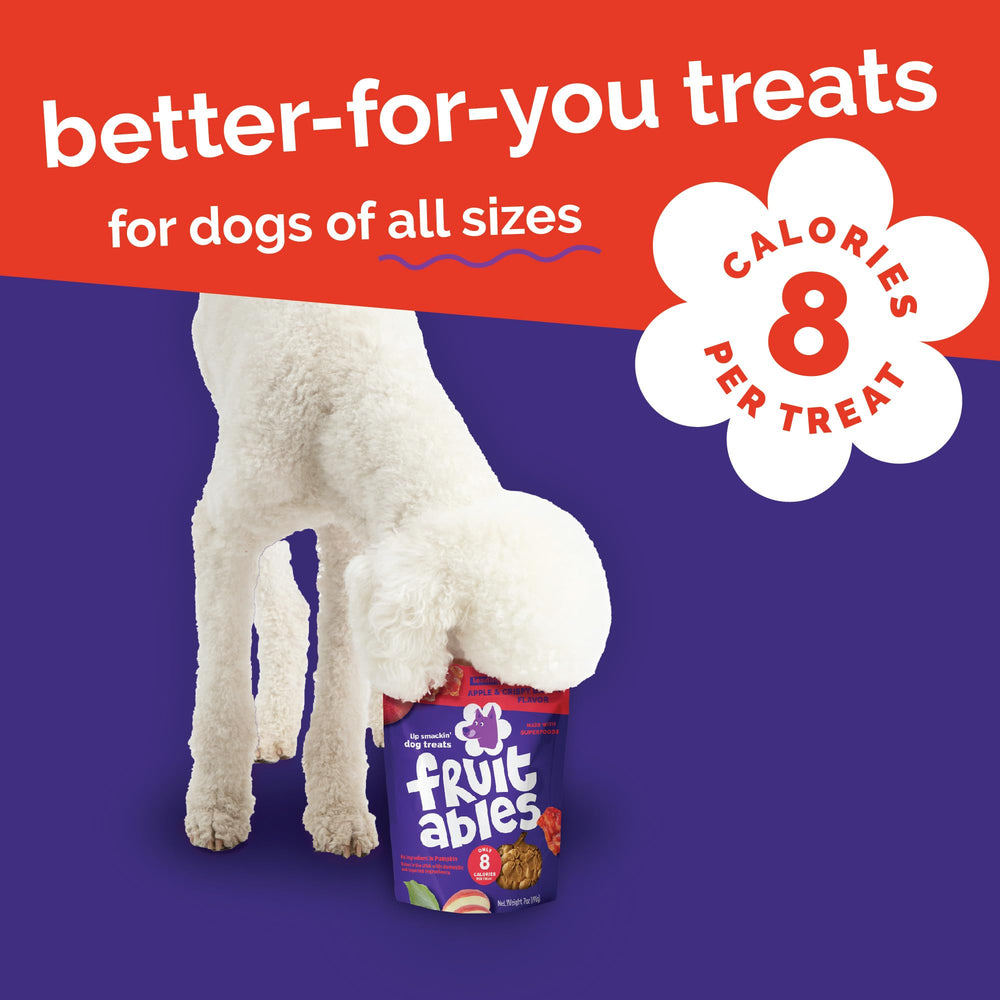 Friandises Fruitables: sans blé ni maïs ni soja pour chiens sensibles.