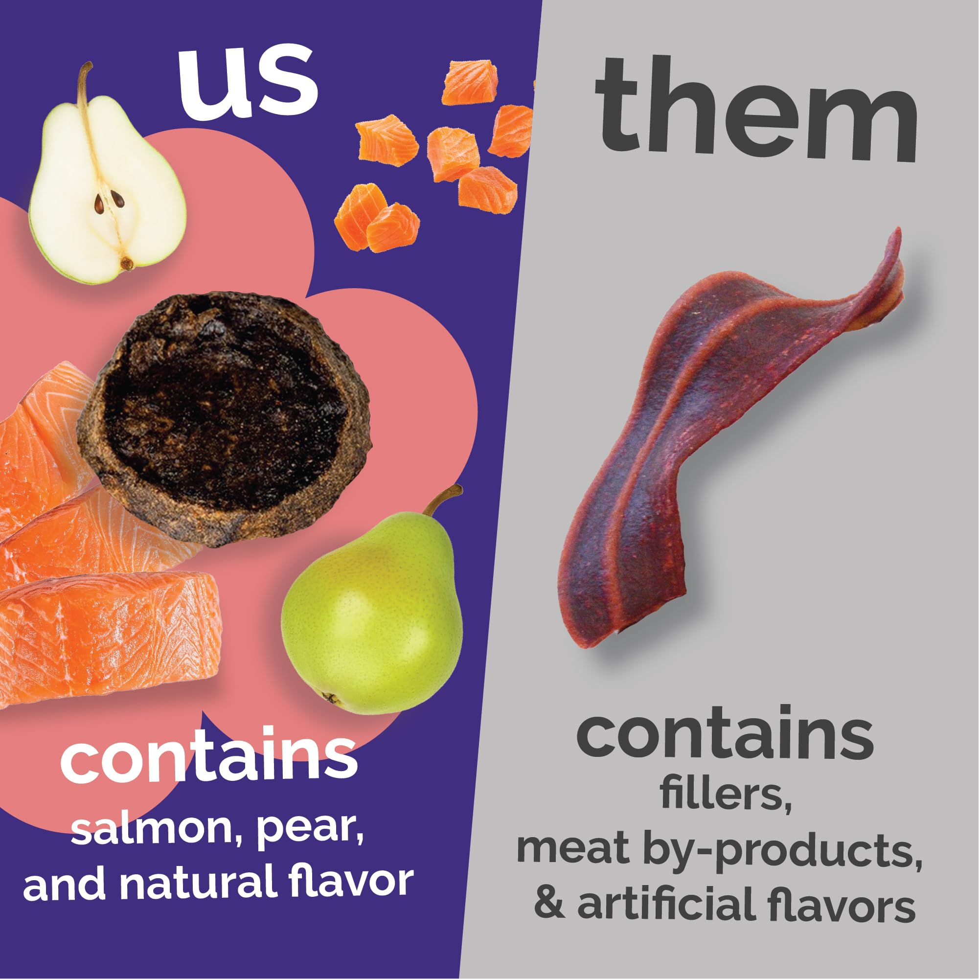 Sans gluten, parfaites pour chiens sensibles avec Fruitables.