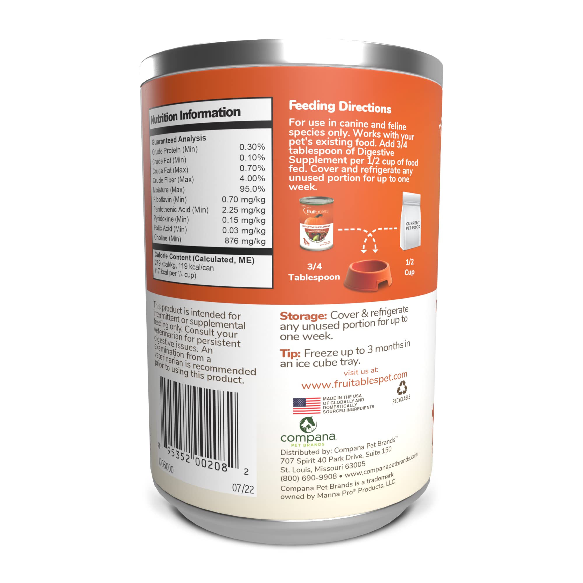 Fruitables Utilisation Quotidienne Digestion Chien — intégration simple.