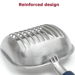 Frxat Pelle litiere chat alu solide : construction robuste et durable.