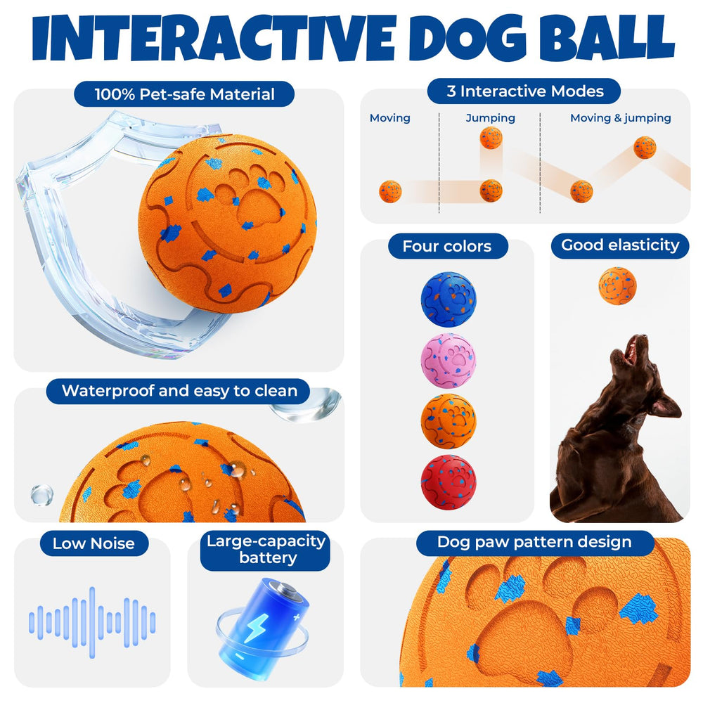 Balle Fsitego mode Normal: stimulation adaptée au chien.