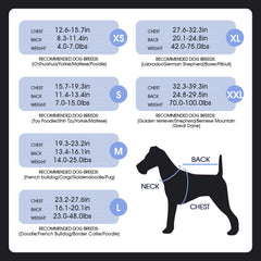 FUAMEY combinaison-retablissement chien ventre rayures menthe, facile à porter.