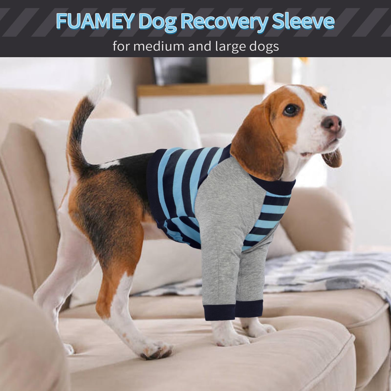 FUAMEY taille adaptée chiens moyens et grands, guide poids recommandé
