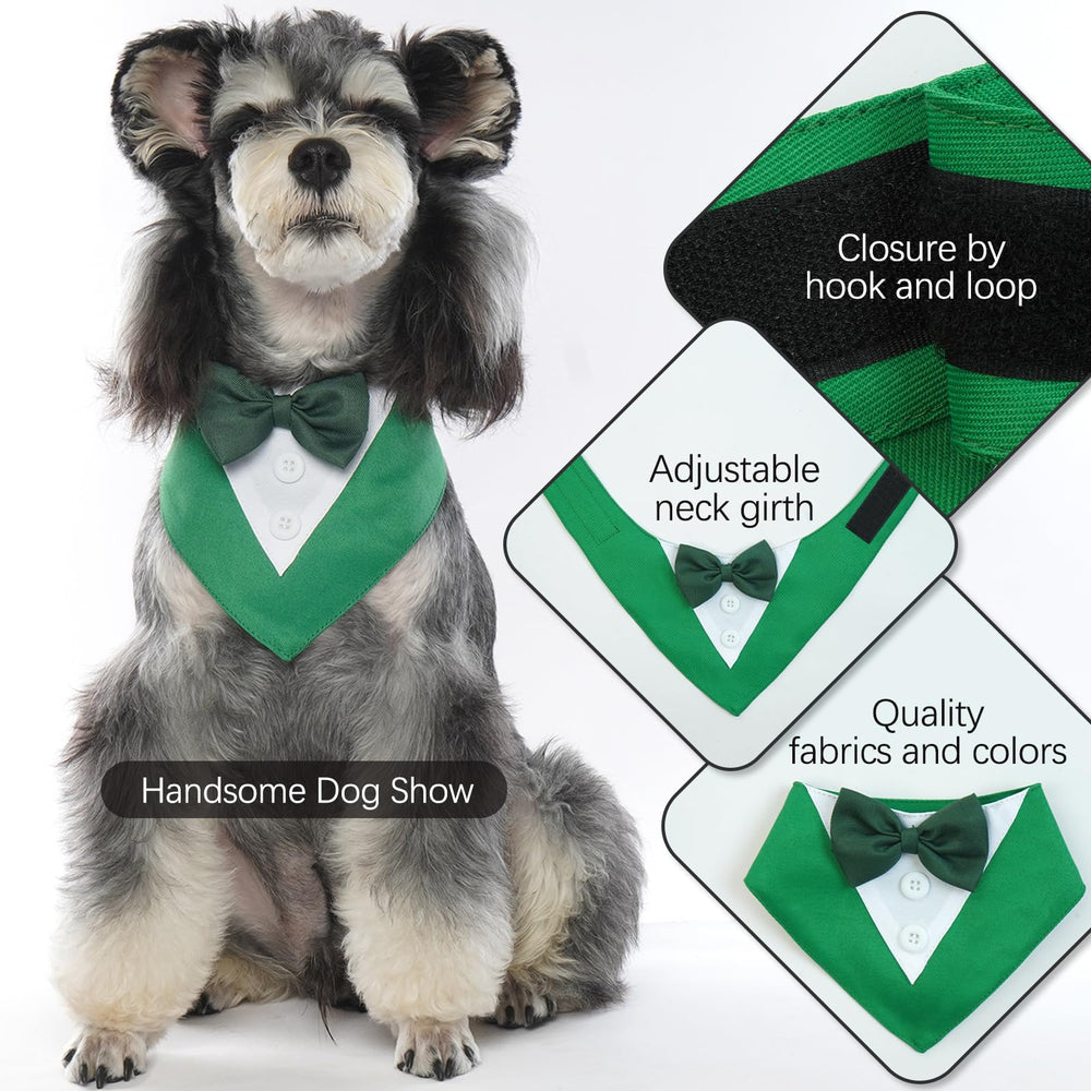 FUAMEY look prêt pour fête Saint-Patrick avec ce tuxedo chic