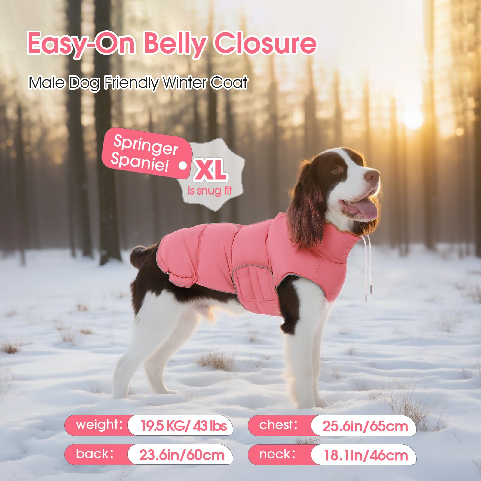 FUAMEY Manteau Puffer – détail du garnissage épais pour isolation