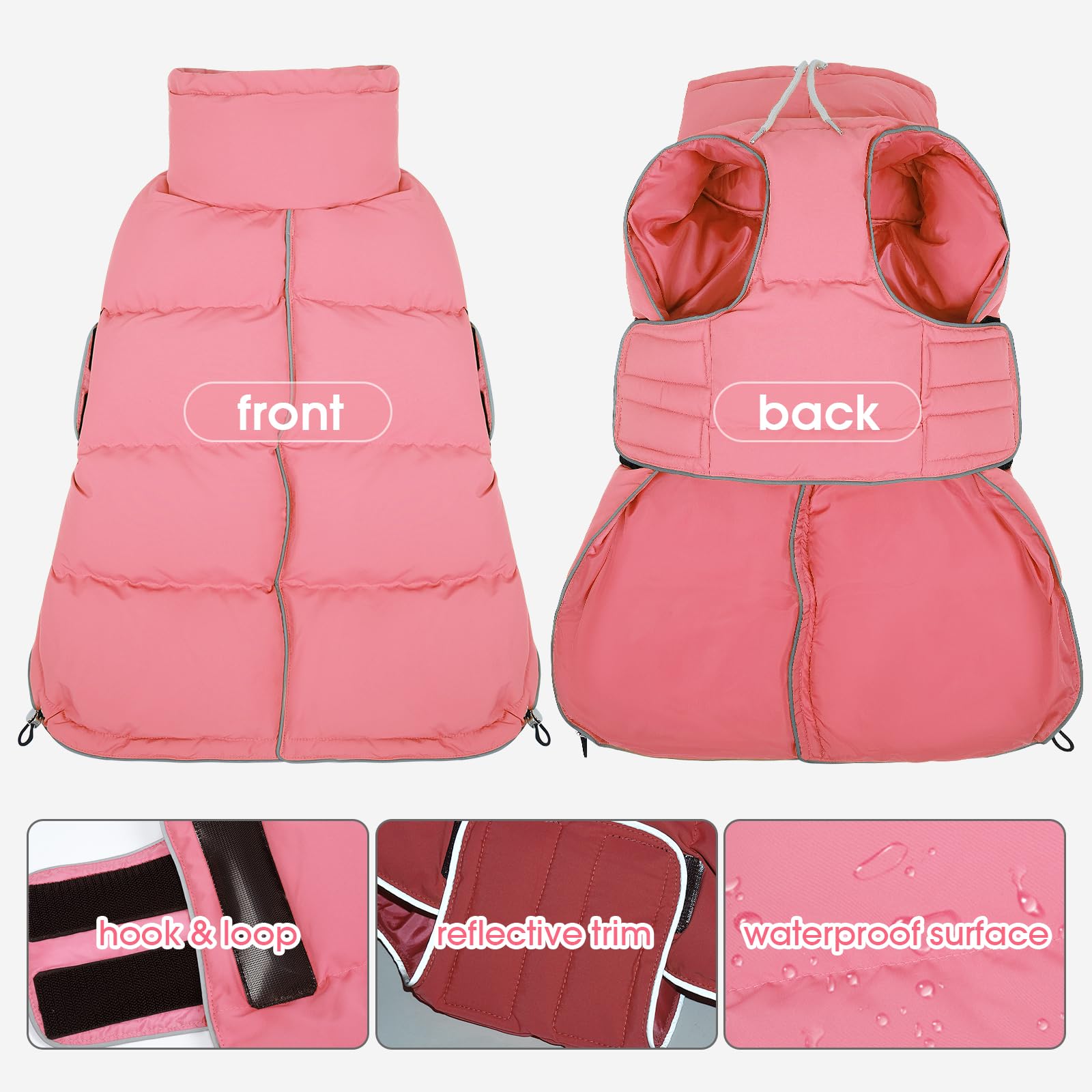 FUAMEY Manteau Puffer – usage hivernal quotidien et confort lors des sorties