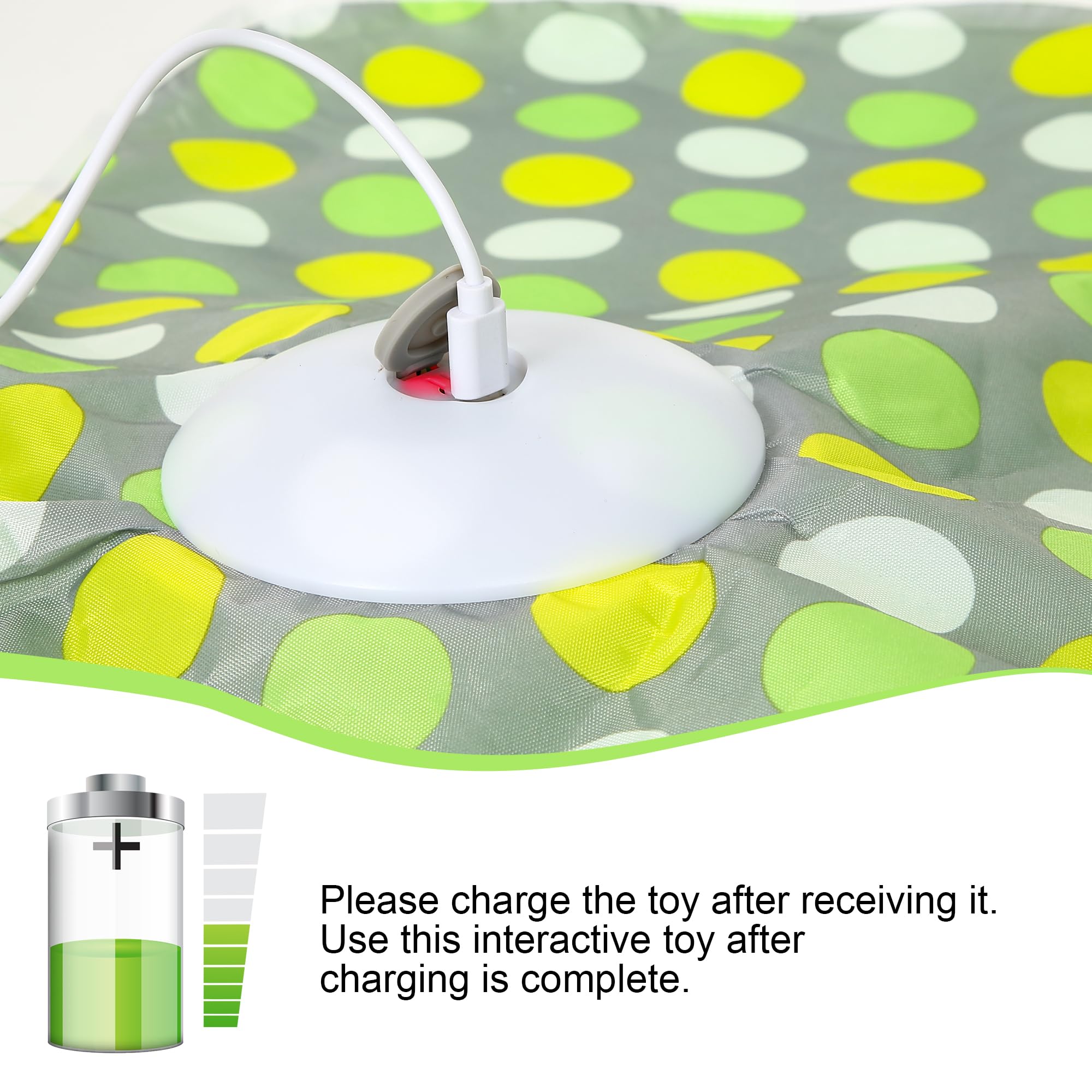 FUGODIWI chat recharge USB, énergie rapide et jeu durable.