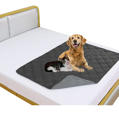 fuguitex couverture chien imperméable réversible, protège le canapé des liquides