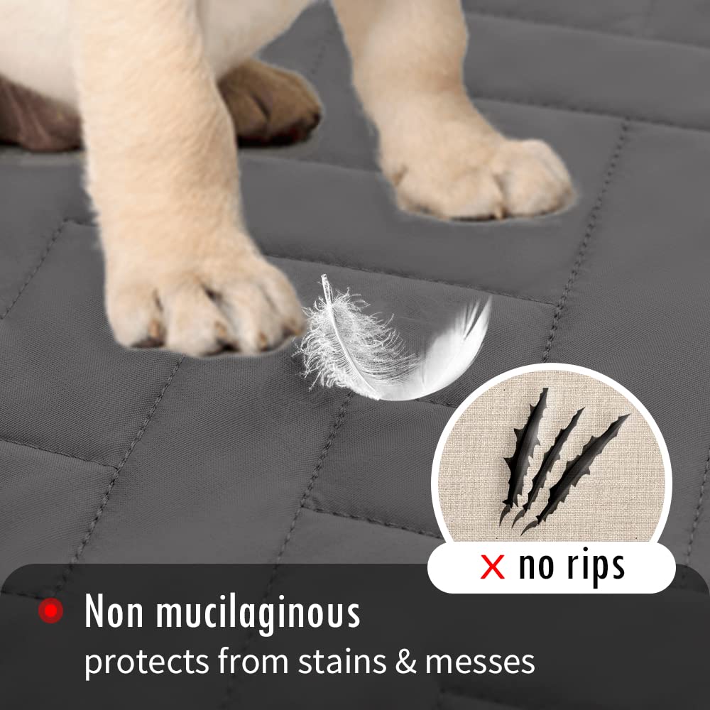 Couverture Fuguitex imperméable sur canapé, protège le meuble.