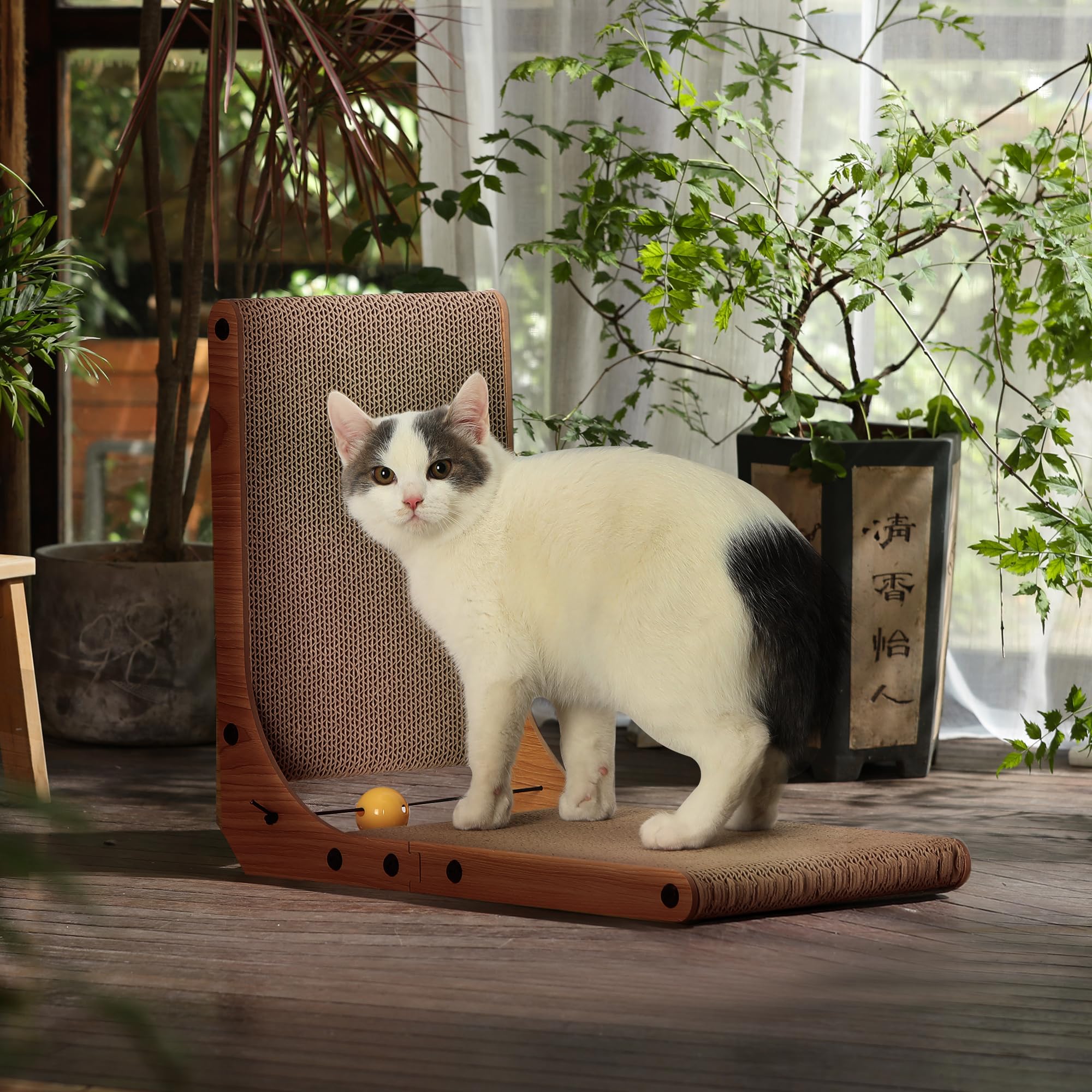 FUKUMARU carton non toxique, sécurité pour votre chat.
