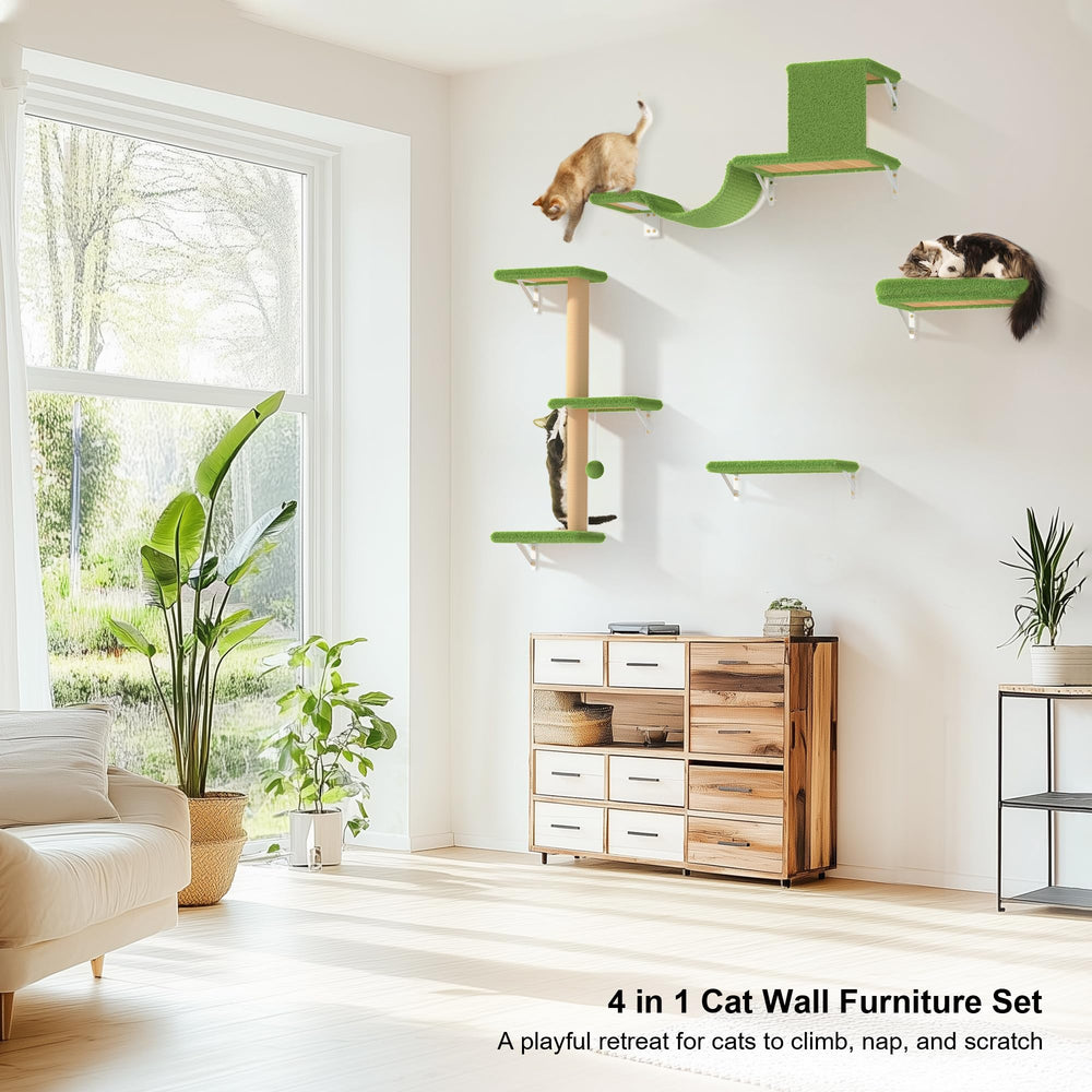 FUKUMARU conception gain de place pour chat, libère l’espace au sol.