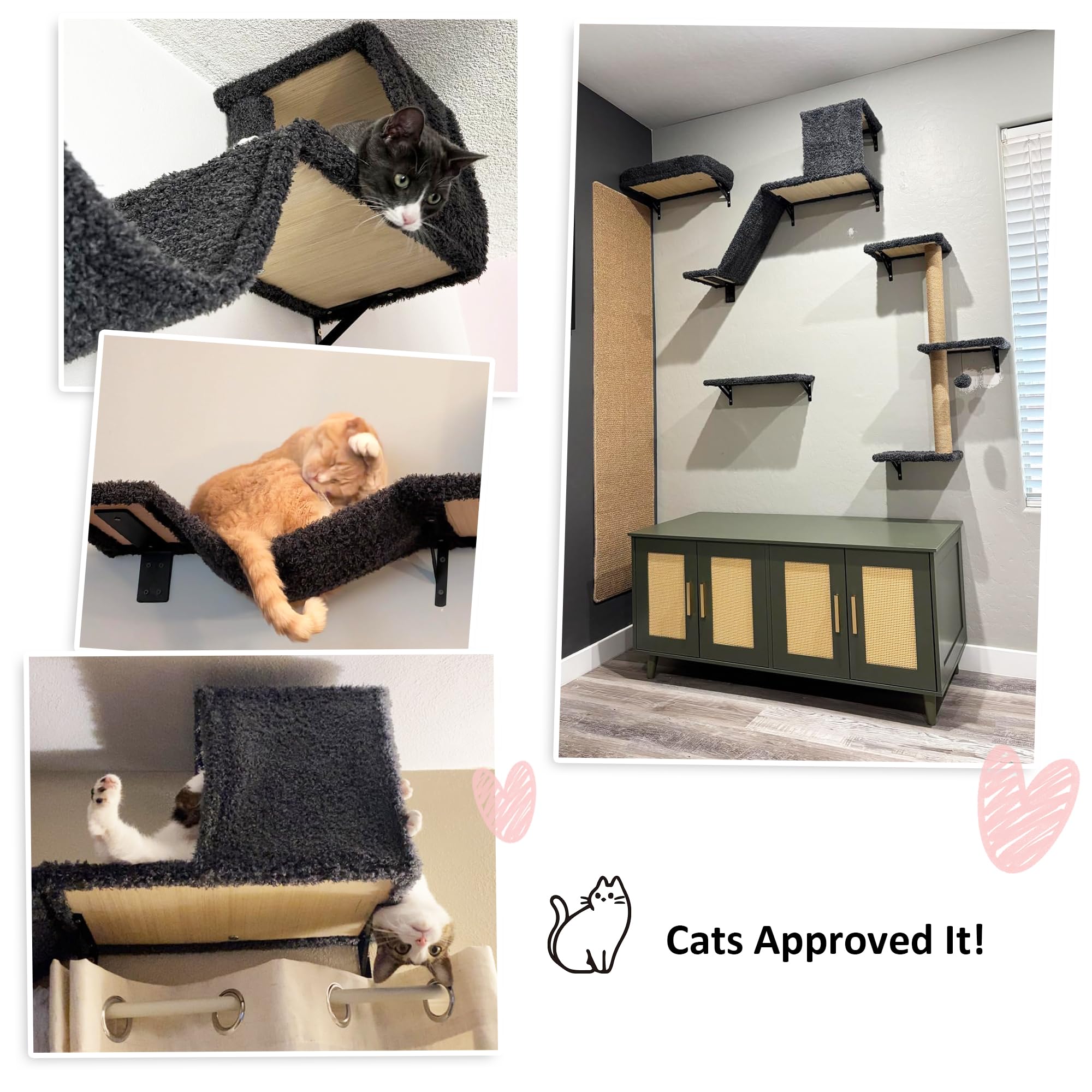 Décoration de maison FUKUMARU pour chat, ambiance jungle chic.
