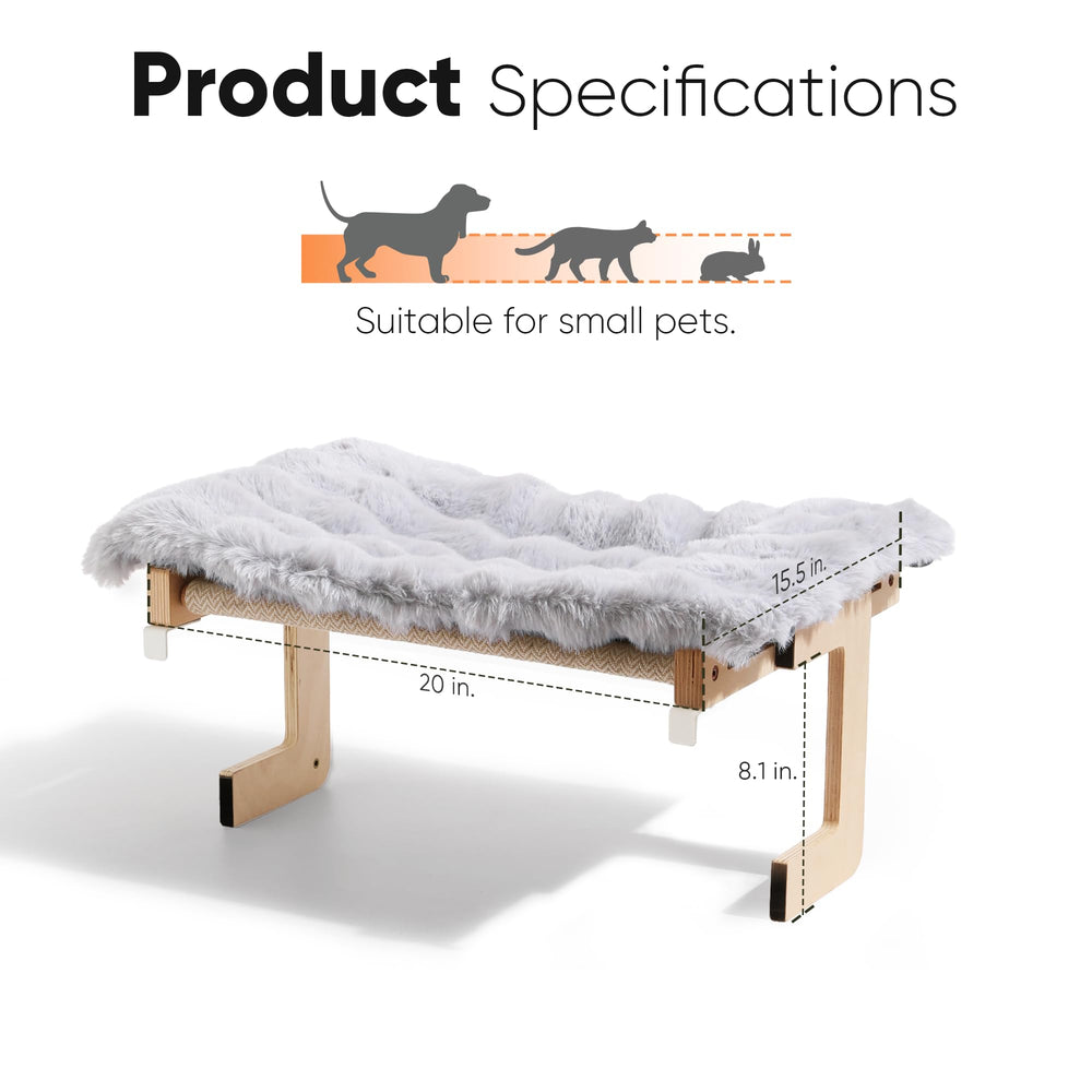 FUKUMARU dortoir-chat-grande-taille, idéal pour chats adultes et gros chatons.