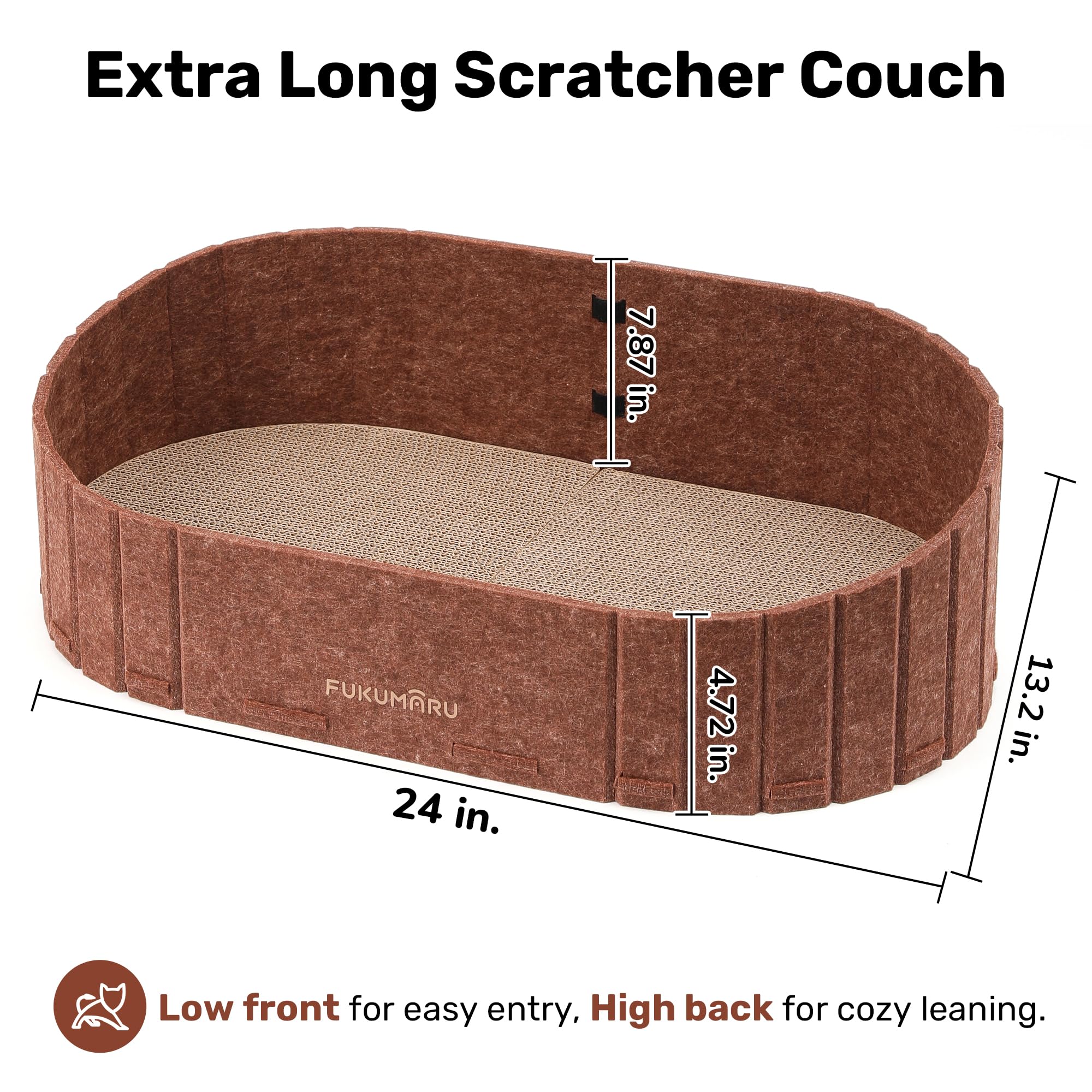 Grattoir-chat durable et robuste, conçu pour durer