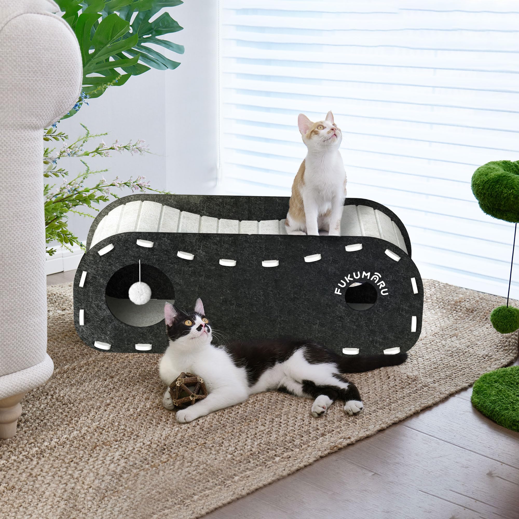 FUKUMARU sécurité-chat design doux et sûr.