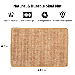 Sisal naturel FUKUMARU, matière durable pour les griffes.