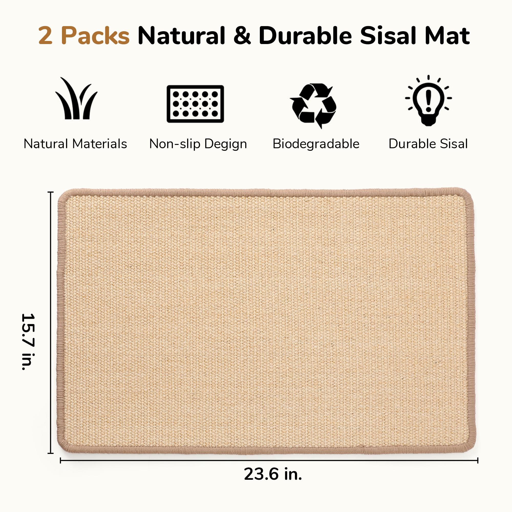 Tapis FUKUMARU polyvalent pour jeu et repos du chat.