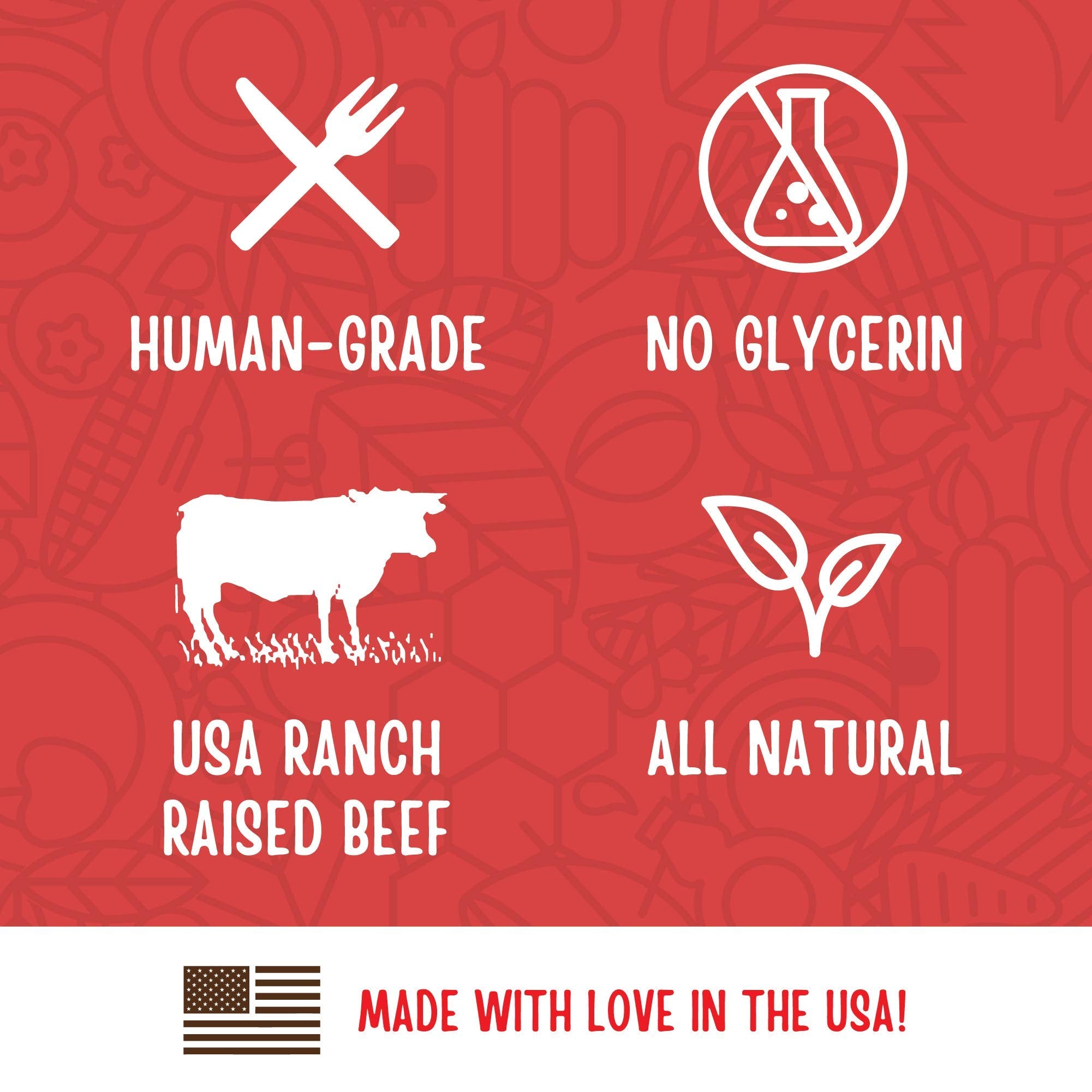 Full Moon Beef Jerky : viande USDA de qualité