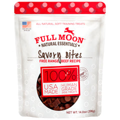 Friandises Full Moon au bœuf savoureux en emballage 14 oz prêt à offrir
