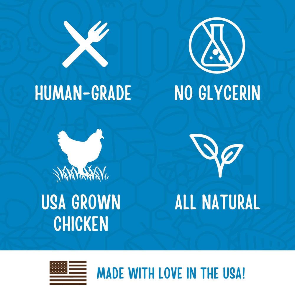 Full Moon filet-de-poulet: produit fabriqué aux États-Unis, qualité sûre.