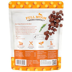 Ingrédients naturels Full Moon pour chien, sans additifs artificiels.