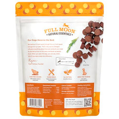 Full Moon morceaux poulet – ingrédients de qualité pour gâter votre chien lors du goûter.