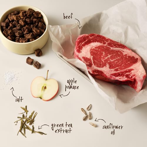 Full Moon Pure Protein, bol servi, repas quotidien sans céréales pour chien.