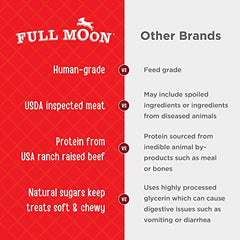 Full Moon Tendres de Bœuf Essentiel – sans glycérol ni céréales, option saine.