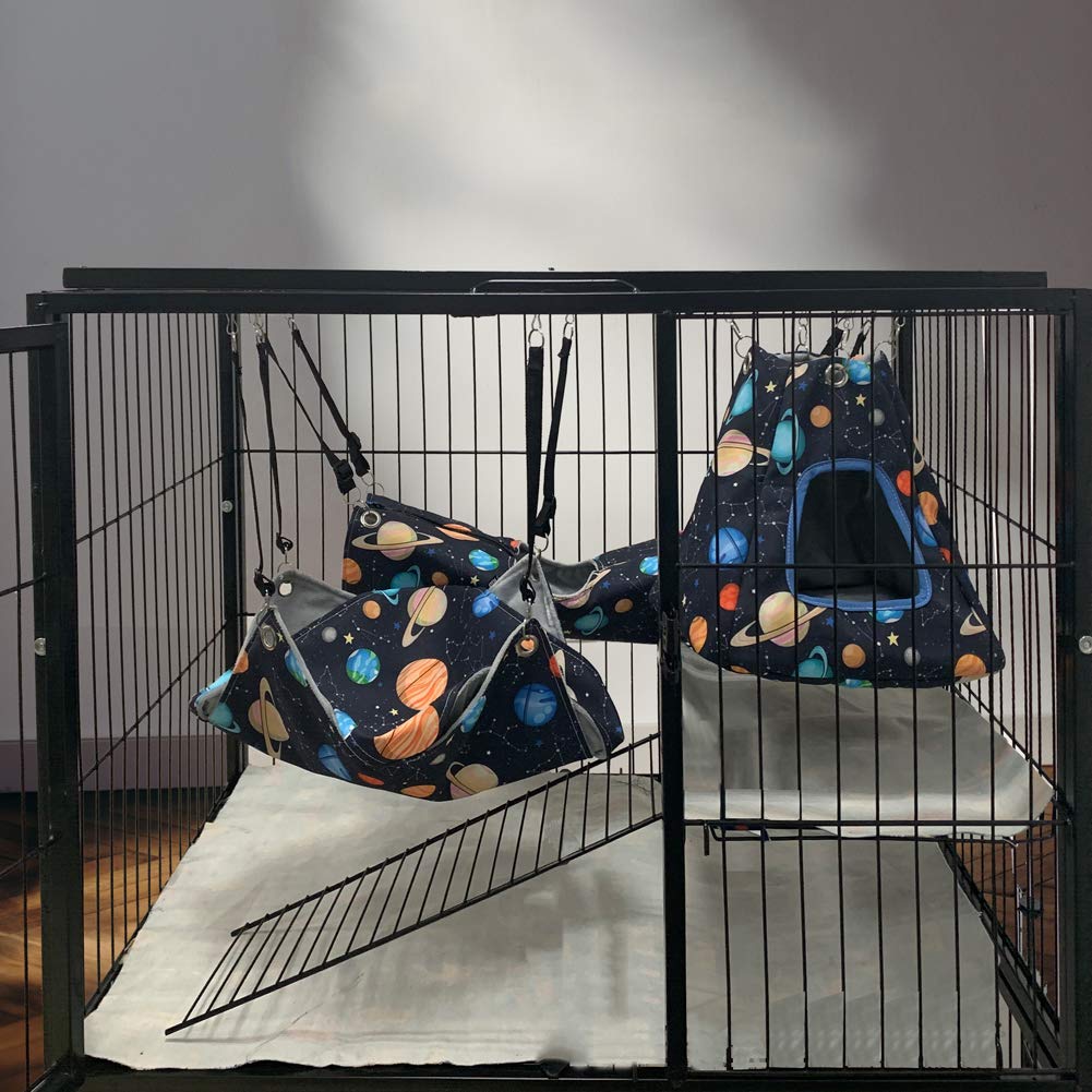Fulue ensemble-3en1 pour furet et rat, solution pratique tout-en-un.