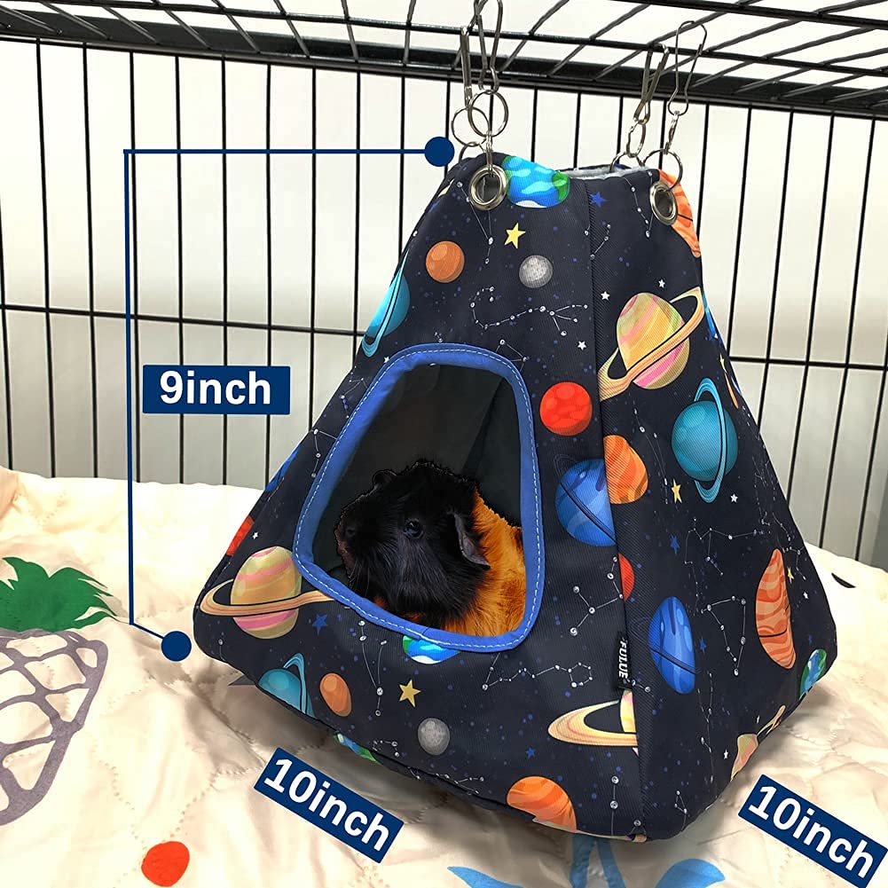 Fulue tissu doux et extérieur résistant, confort pour le petit animal.