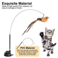 Fulushouxi plume et ficelle stimulation physique lors des sessions de jeu.
