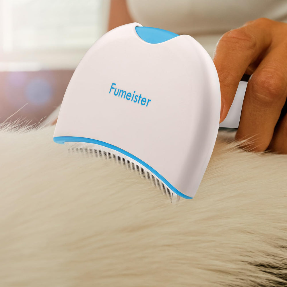 Fumeister nettoyage rapide – poils détachés facilement après brossage.