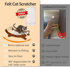 FUNACAY boules sisal chat: stimulation et divertissement pendant les pauses.