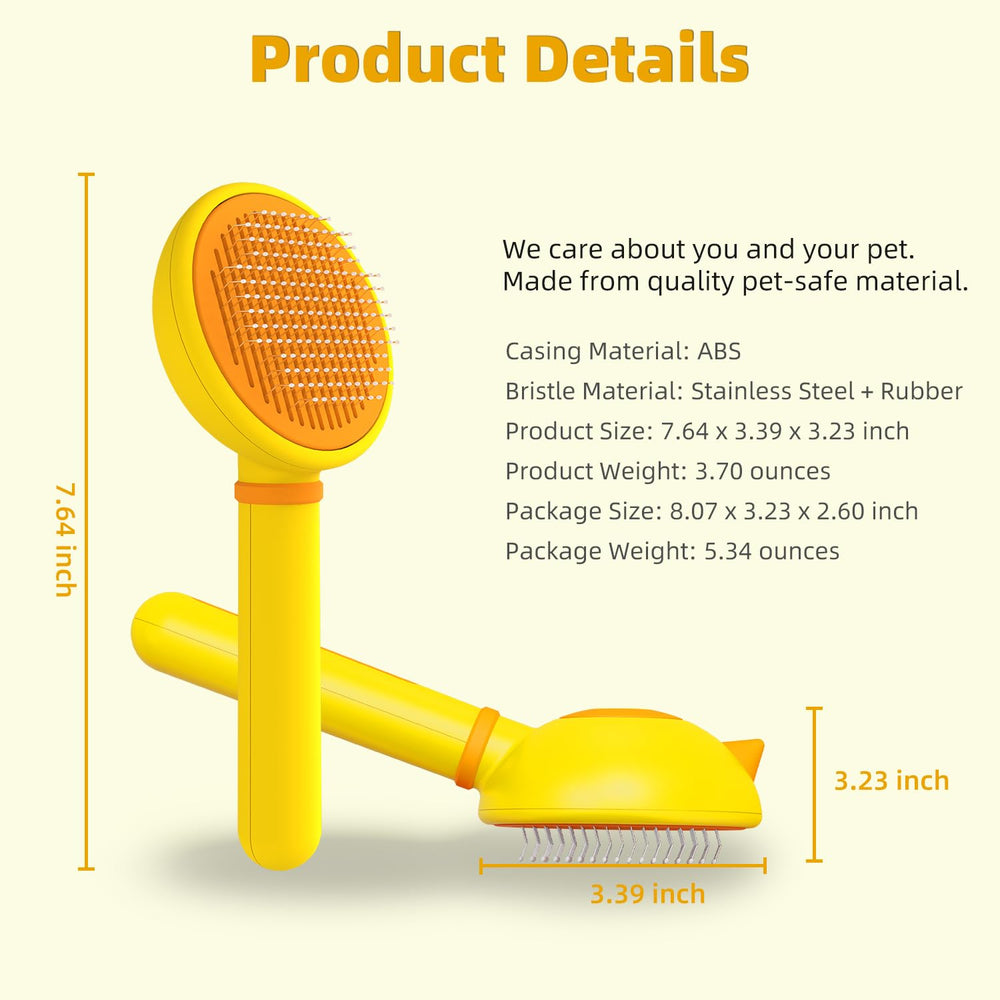 Funbuddy brosse chat durabilité et soutien après l'achat.