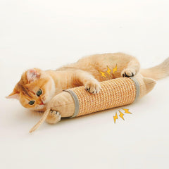 Jouet FuneeTop pour griffage de chat en sisal naturel, design original