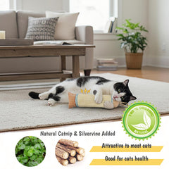 Jouet FuneeTop grattoir pour chat en sisal naturel, durabilité.