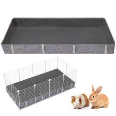 FunFurry cage liner imperméable pour cochon d'Inde, fond sec et sûr.