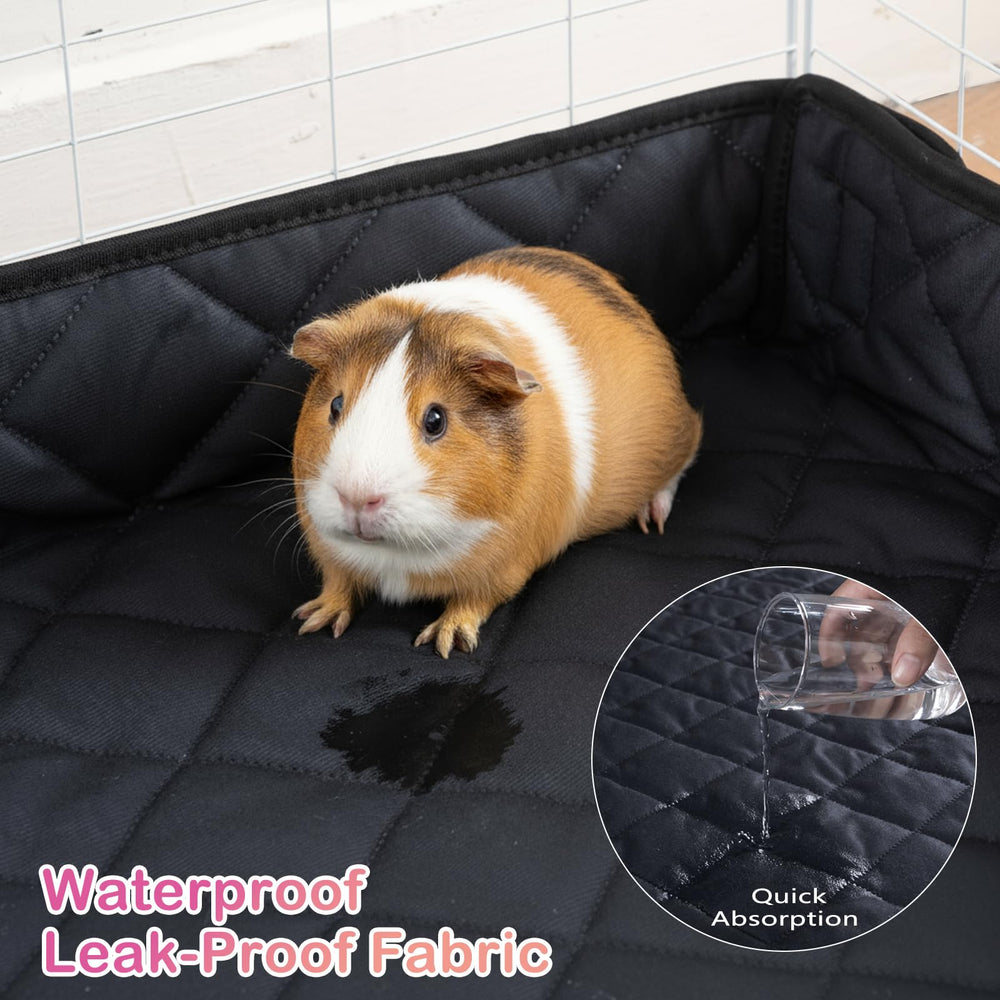 FunFurry Doublure de cage, bords avec attaches auto-agrippantes assurant un ajustement sûr.