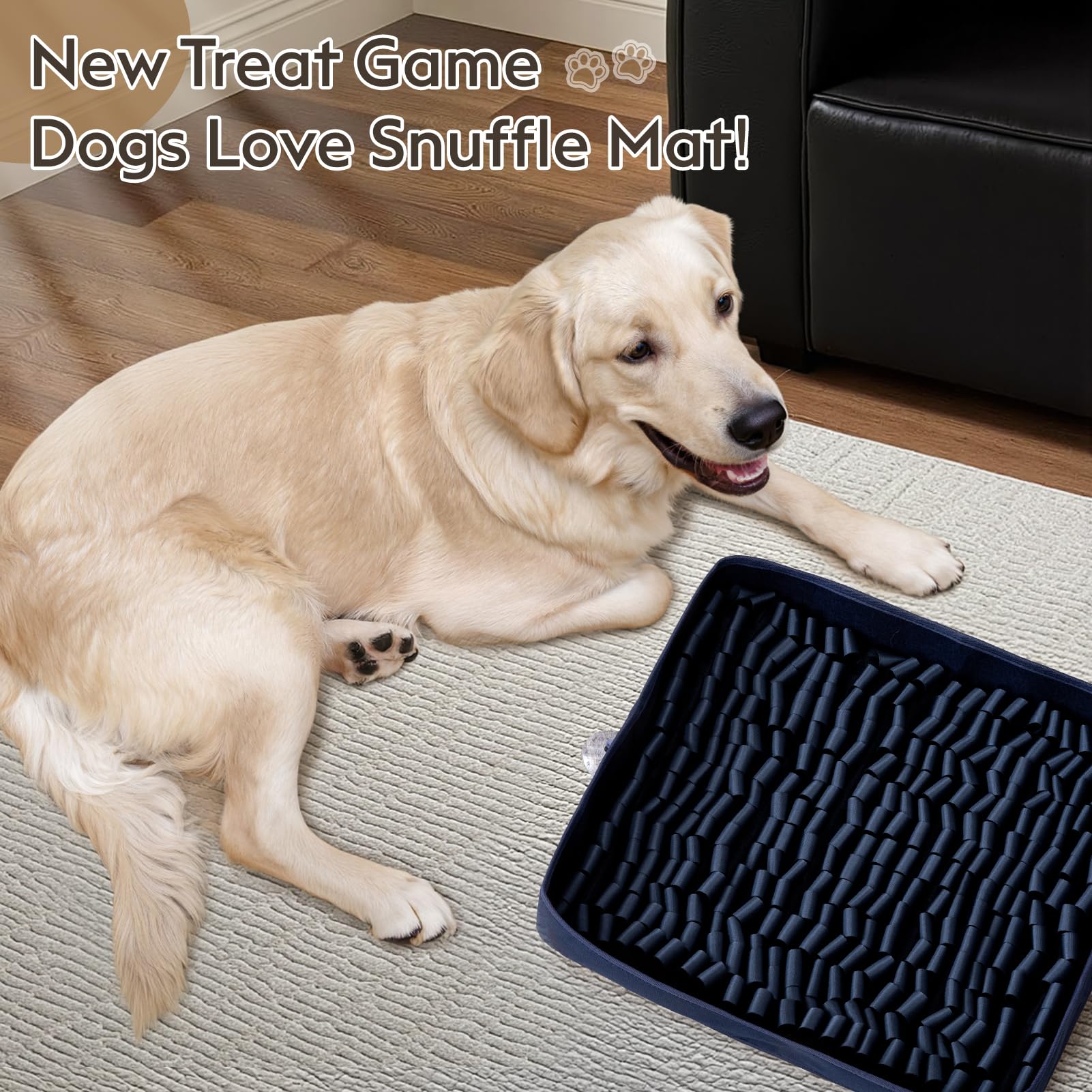 FunFurry tapis base imperméable protège les surfaces des résidus alimentaires.