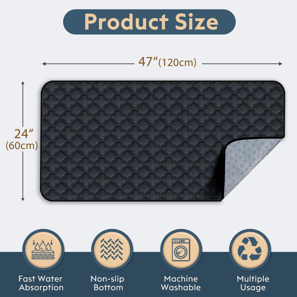 FunFurry tapis imperméable: protection des sols et fuites près du coin