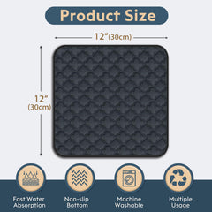 FunFurry tapis-litière guinea-pig 18x24, polyvalent et lavable en machine