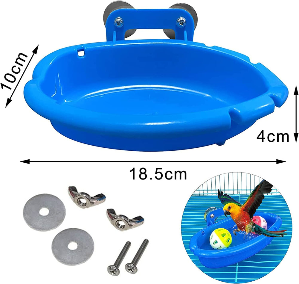 Ensemble FunMove d'accessoires pour bain et cage, polyvalent.